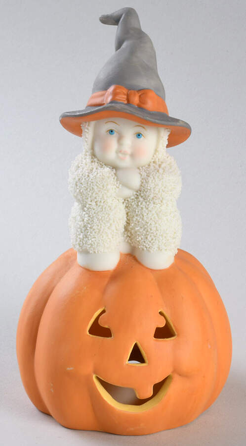 Let's Pretend Sitting On Round Pumpkin-Only - No Box by Department 56-1