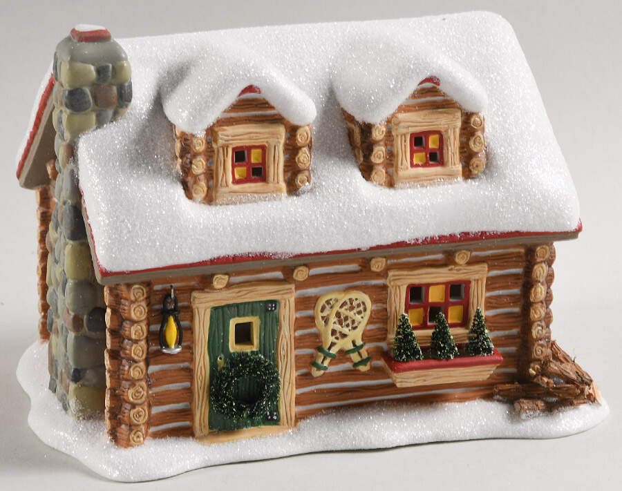 Pine Isles Snowshoe Cabin - No Box by Department 56-1