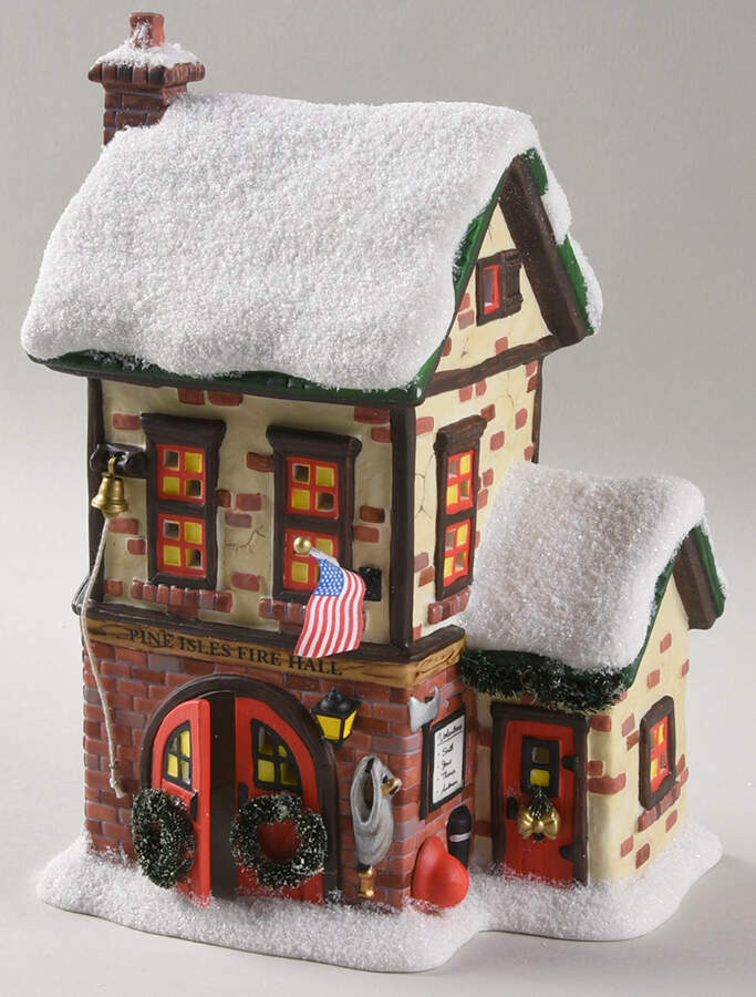 Pine Isles Pine Isles Fire Hall - Boxed by Department 56-1