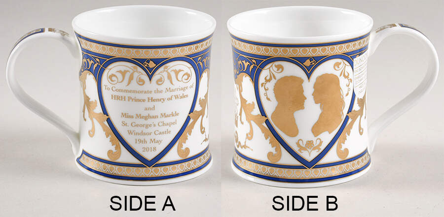 Royalty Souvenirs Prince Harry And Meghan Wedding - No Box by Dunoon-1