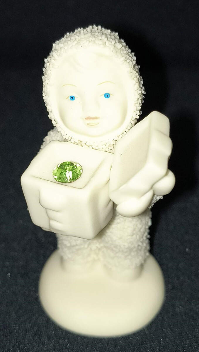 A Gift for You August-Peridot - Boxed by Department 56-1