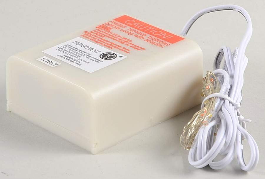 General Village Electrical String Of 32 Multi Lights - No Box by Department 56-1