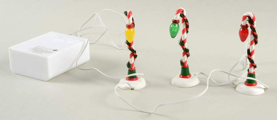General Village Electrical Vintage Christmas Lights Street Lights - Boxed by Department 56-1