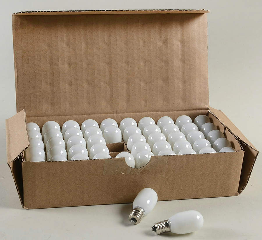 General Village Electrical Replacement Light Bulb Box Of 50 - Boxed by Department 56-1