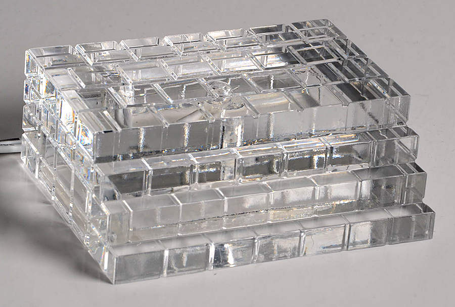 General Village Electrical Lit Ice Castle Steps - Boxed by Department 56-1