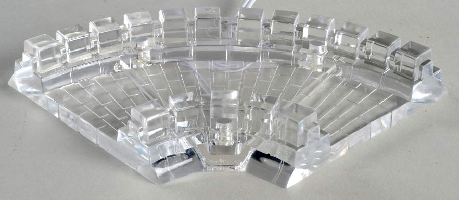 General Village Electrical Lit Ice Castle Road Curved  - Boxed by Department 56-1