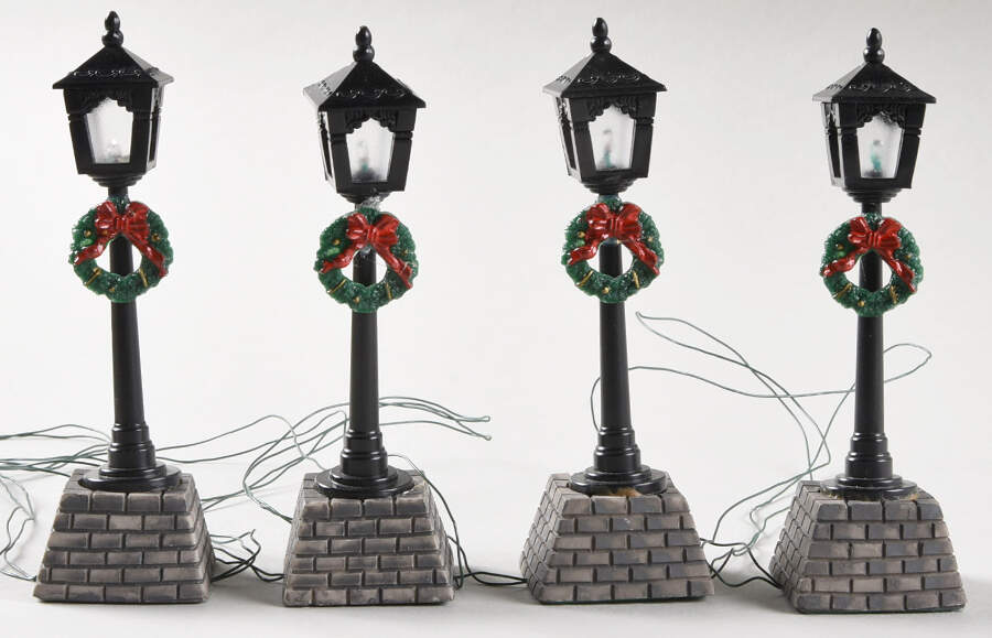 General Village Electrical Christmas Street Lights - No Box by Department 56-1