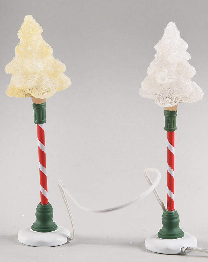 General Village Electrical Treetop Lamp Posts - No Box by Department 56-1