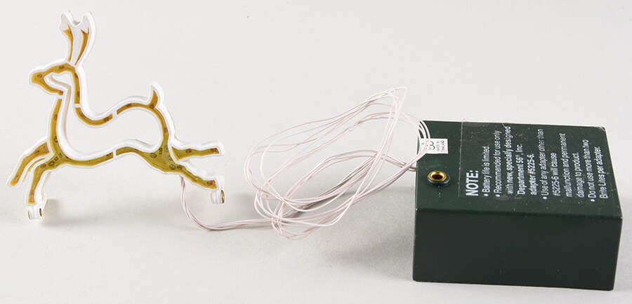 General Village Electrical Reindeer Brite Lites - Boxed by Department 56-1