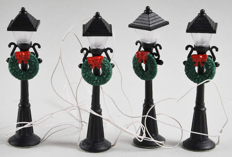 General Village Electrical Turn Of The Century Lamppost - Boxed by Department 56-1