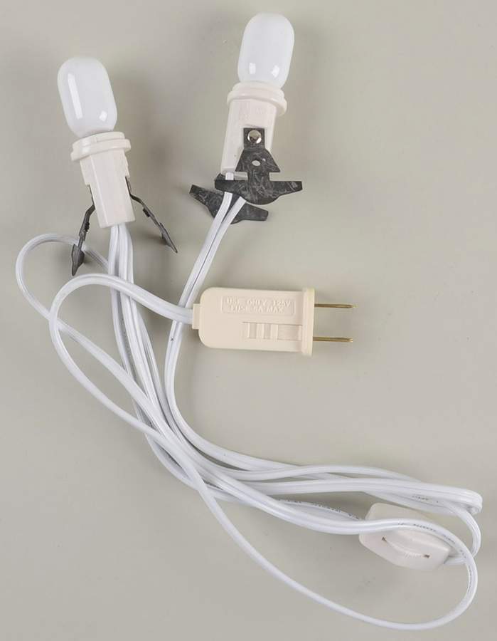 General Village Electrical Double Light Cord - Boxed by Department 56-1