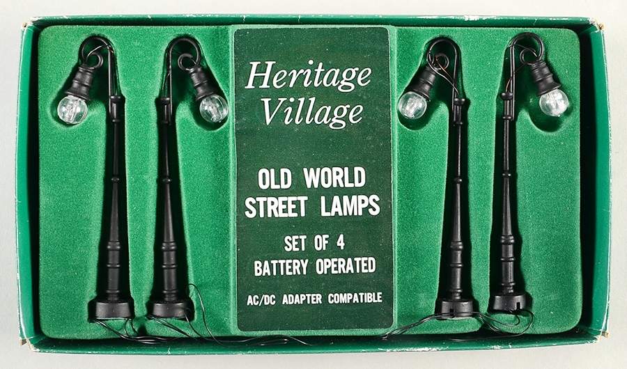General Village Electrical Old World Street Lamp - Boxed by Department 56-1