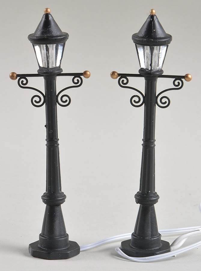 General Village Electrical Uptown Street Lights - Boxed by Department 56-1