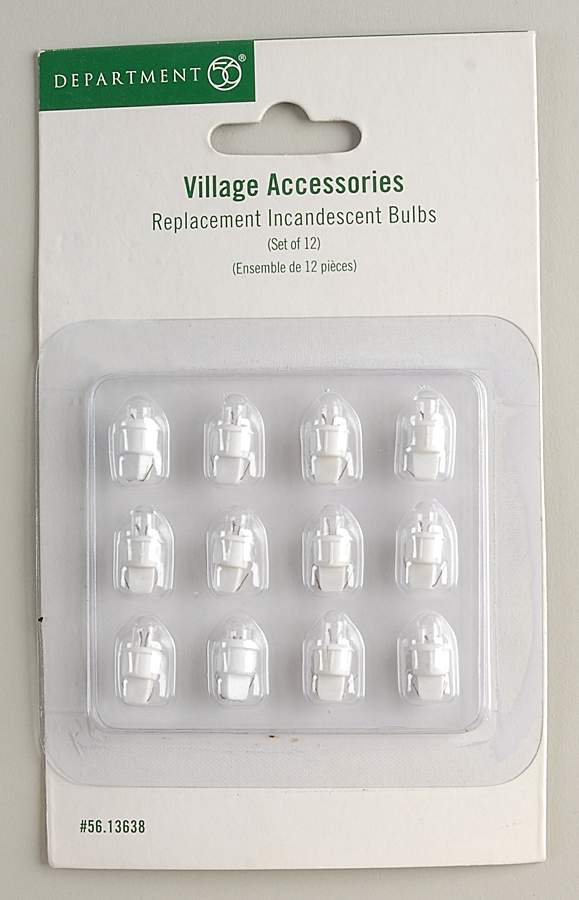 General Village Electrical Replacement Incandescent Bulbs - Boxed by Department 56-1