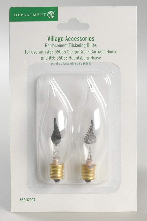General Village Electrical Replacement Flickering Bulbs - No Box by Department 56-1