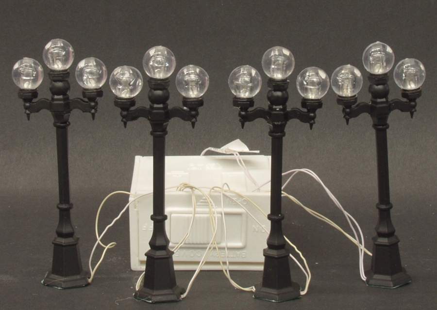 General Village Electrical Boulevard Lampposts - Boxed by Department 56-1