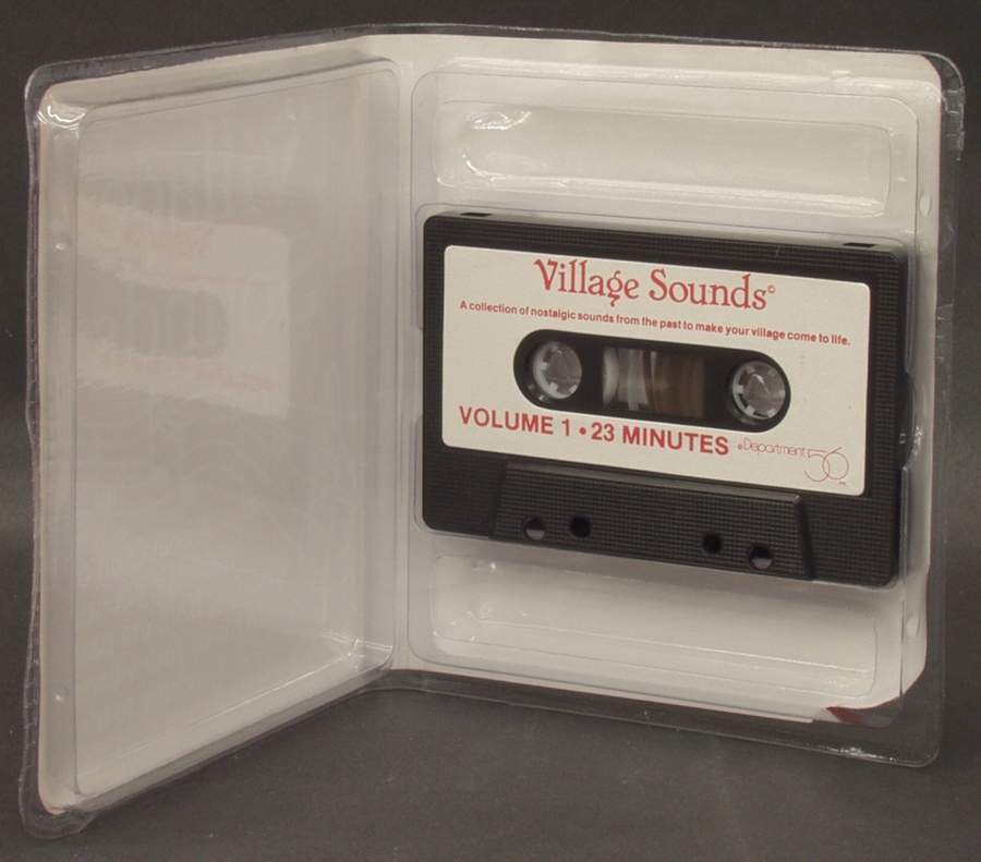 General Village Electrical Village Sounds Tape - Boxed by Department 56-1