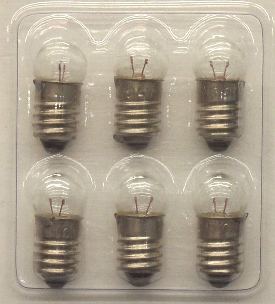 General Village Electrical Spotlight Replacement Bulbs-Set Of 6 - Boxed by Department 56-1