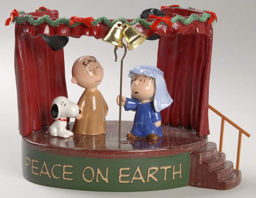 Peanuts Christmas Peace On Earth - Boxed by Department 56-1