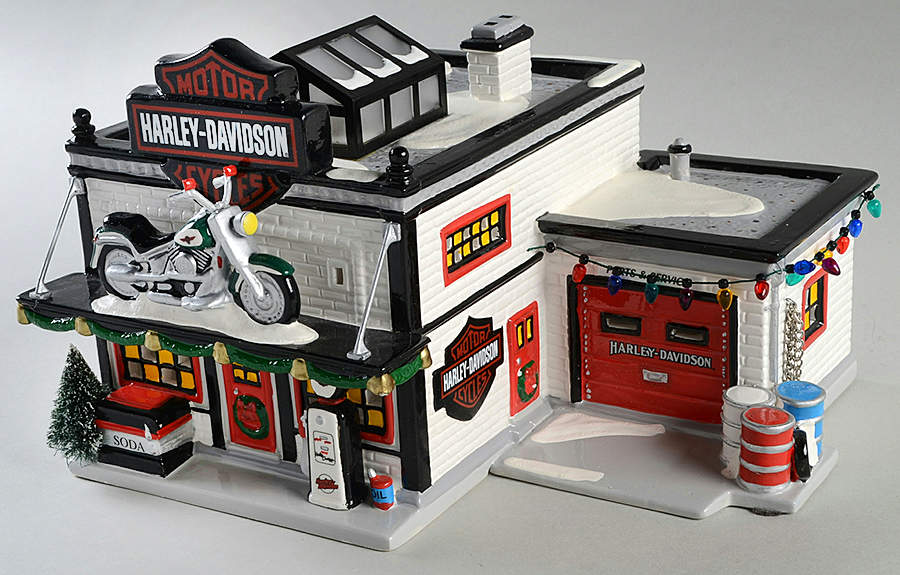 Harley Davidson Harley Davidson Shop - Boxed by Department 56-1