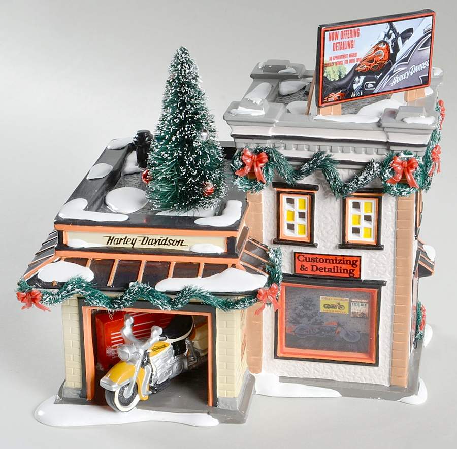 Harley Davidson Harley Davidson Detail Shop - Boxed by Department 56-1