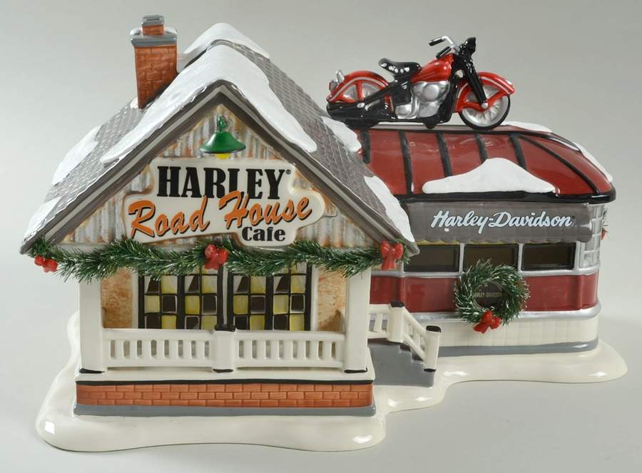 Harley Davidson Harley Road House Cafe - Boxed by Department 56-1