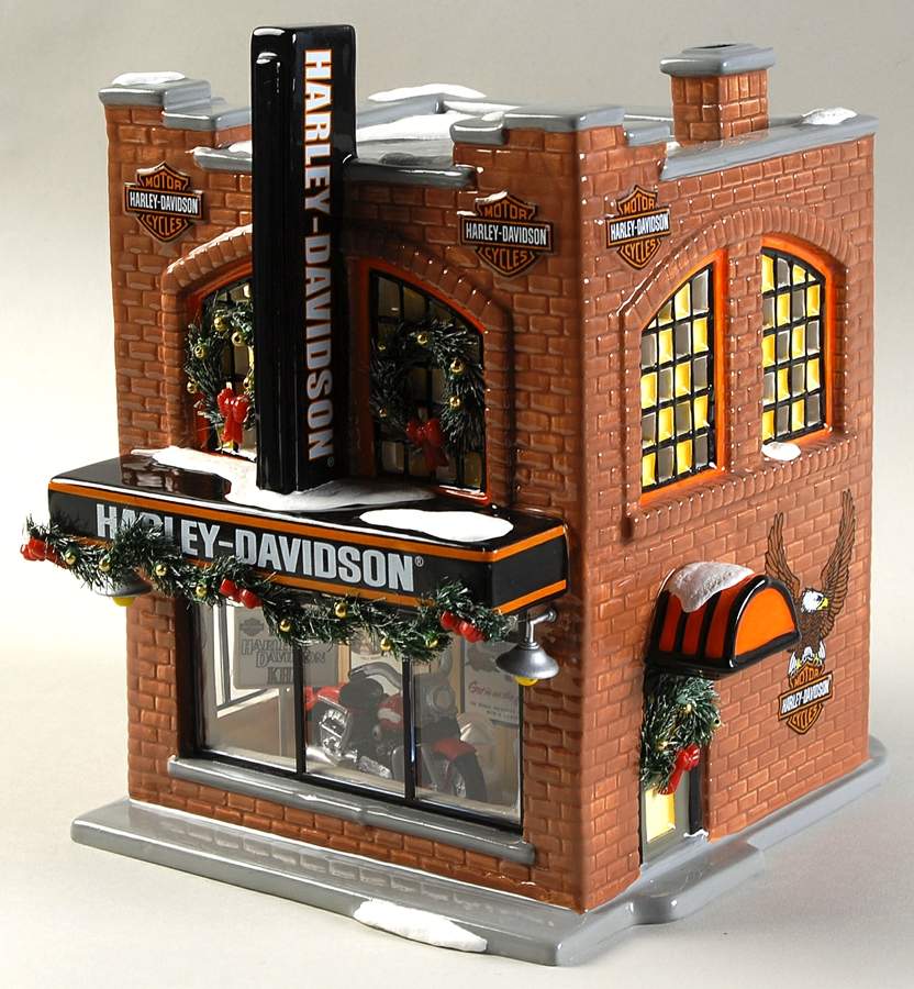 Harley Davidson Harley-Davidson Snow Village - Boxed by Department 56-1