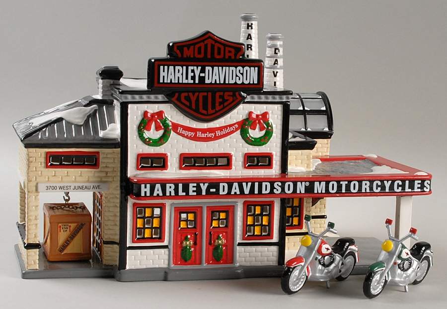 Harley Davidson Harley Davidson Manufacturing With Bikes - No Box by Department 56-1