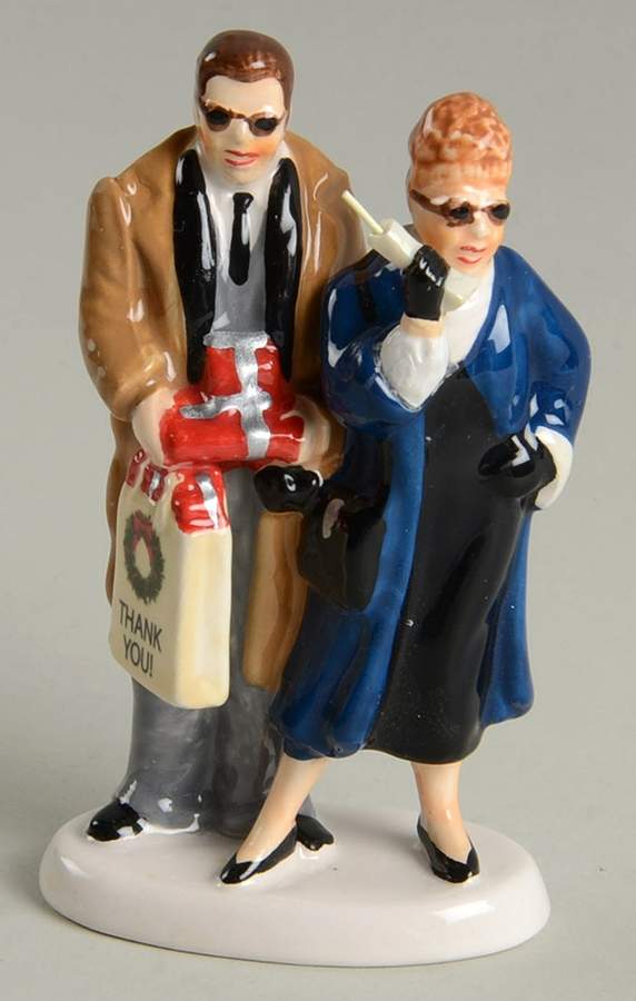 National Lampoon's Christmas Vacation Shopping With Todd & Margo - Boxed by Department 56-1