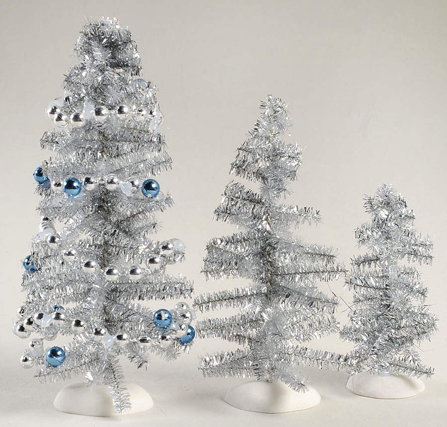 General Village Tree Accessories Blue Christmas Tinsels - No Box by Department 56-1