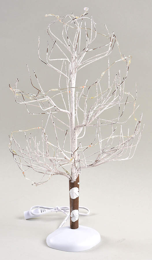 General Village Tree Accessories Lit White Frost Tree - Boxed by Department 56-1