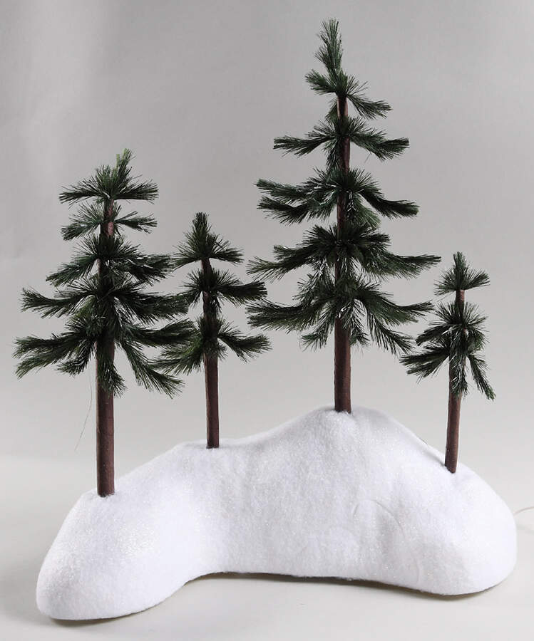 General Village Tree Accessories Fiber Optic Woods Multi-Lights - No Box by Department 56-1