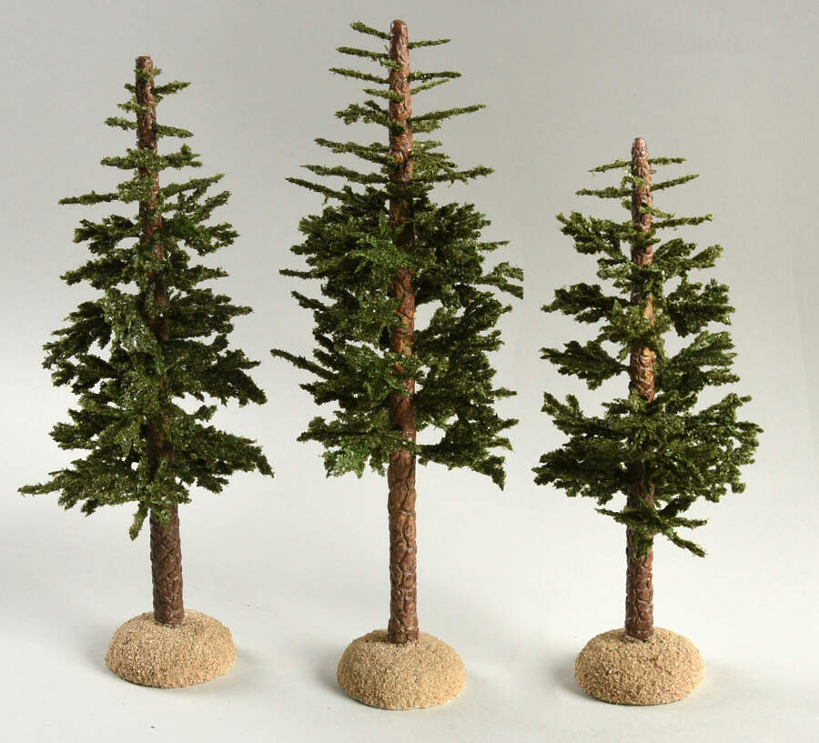 General Village Tree Accessories Ponderosa Pines Set Of 3 - No Box by Department 56-1