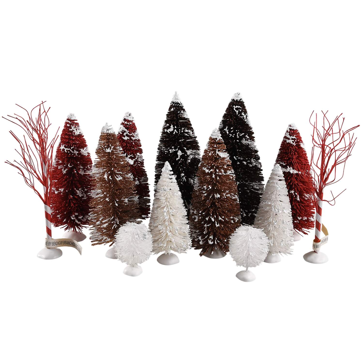 General Village Tree Accessories Mochamint Landscape Set Of 13 - Boxed by Department 56-1