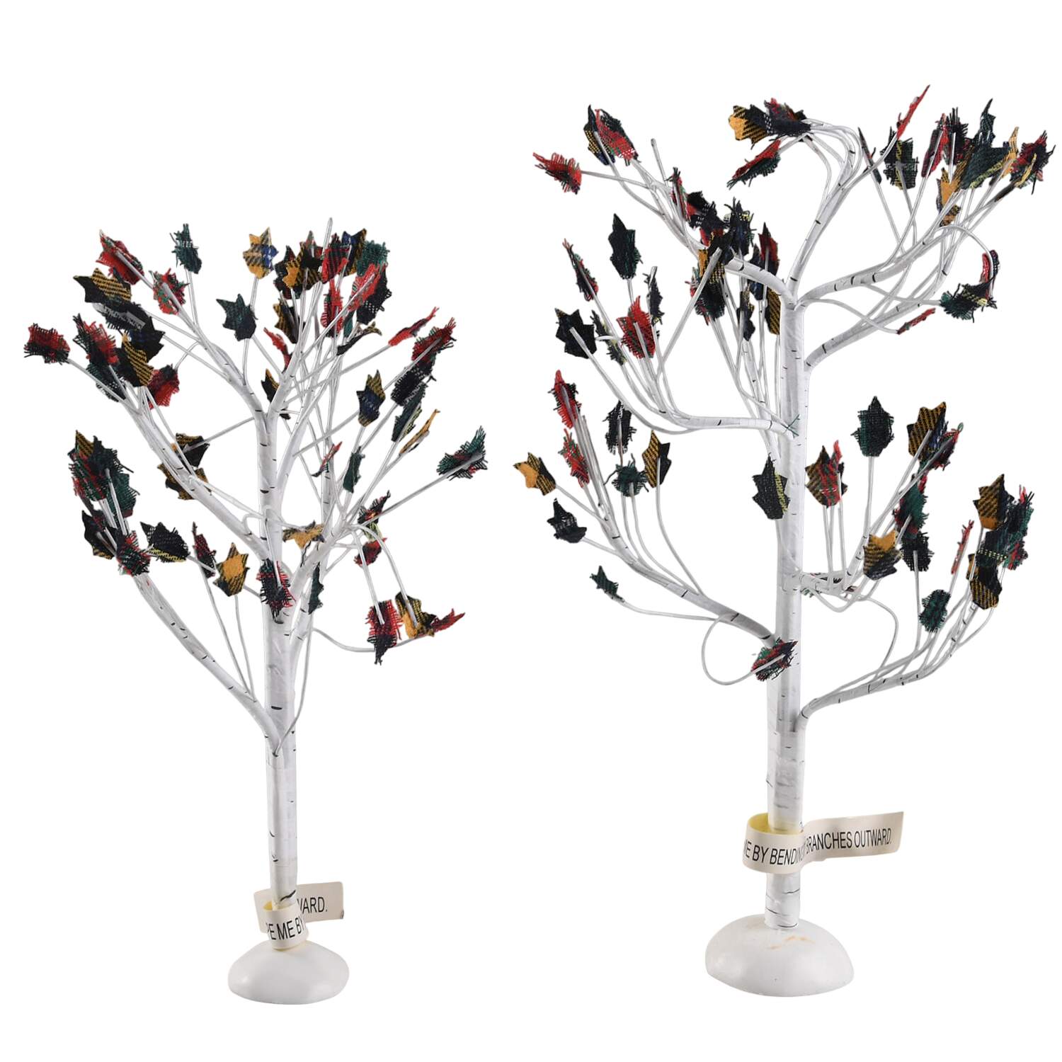 General Village Tree Accessories Highland Birches - Set Of 2 - Boxed by Department 56-1