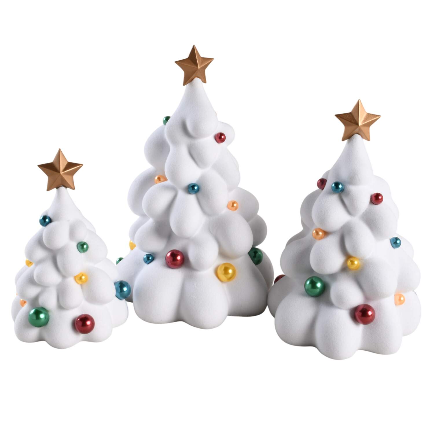General Village Tree Accessories Snowdream Trees Set Of 3 - Boxed by Department 56-1