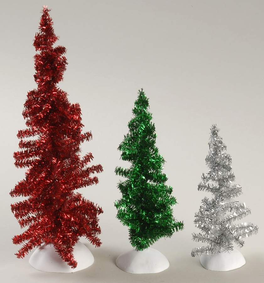 General Village Tree Accessories Classic Tinsel Trees - No Box by Department 56-1