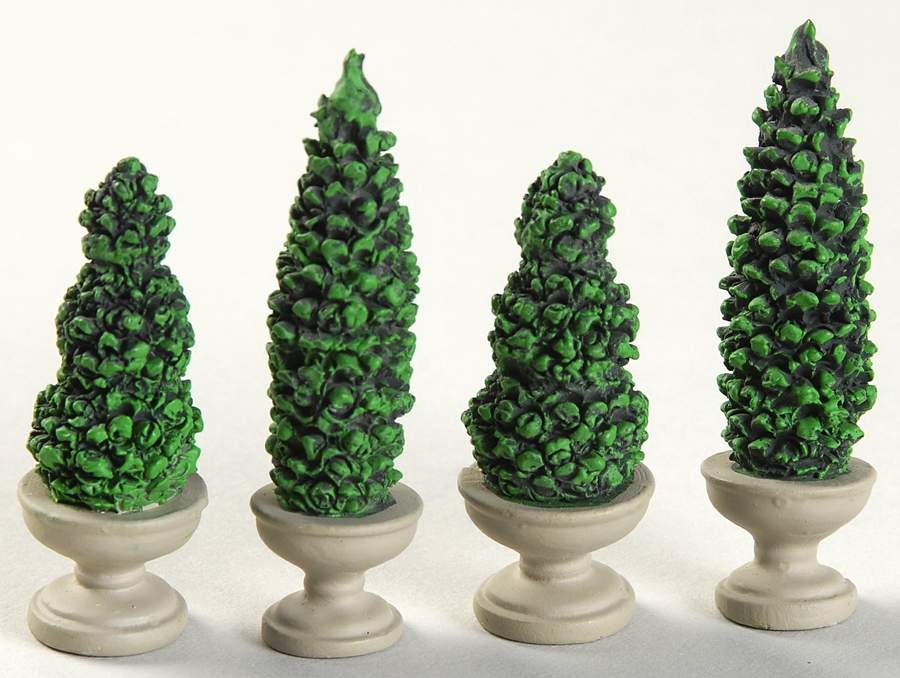 General Village Tree Accessories Uptown Topiaries - Boxed by Department 56-1