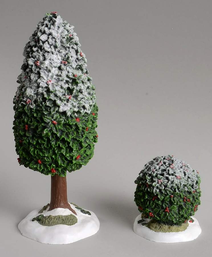 General Village Tree Accessories Holly Tree & Bush - No Box by Department 56-1