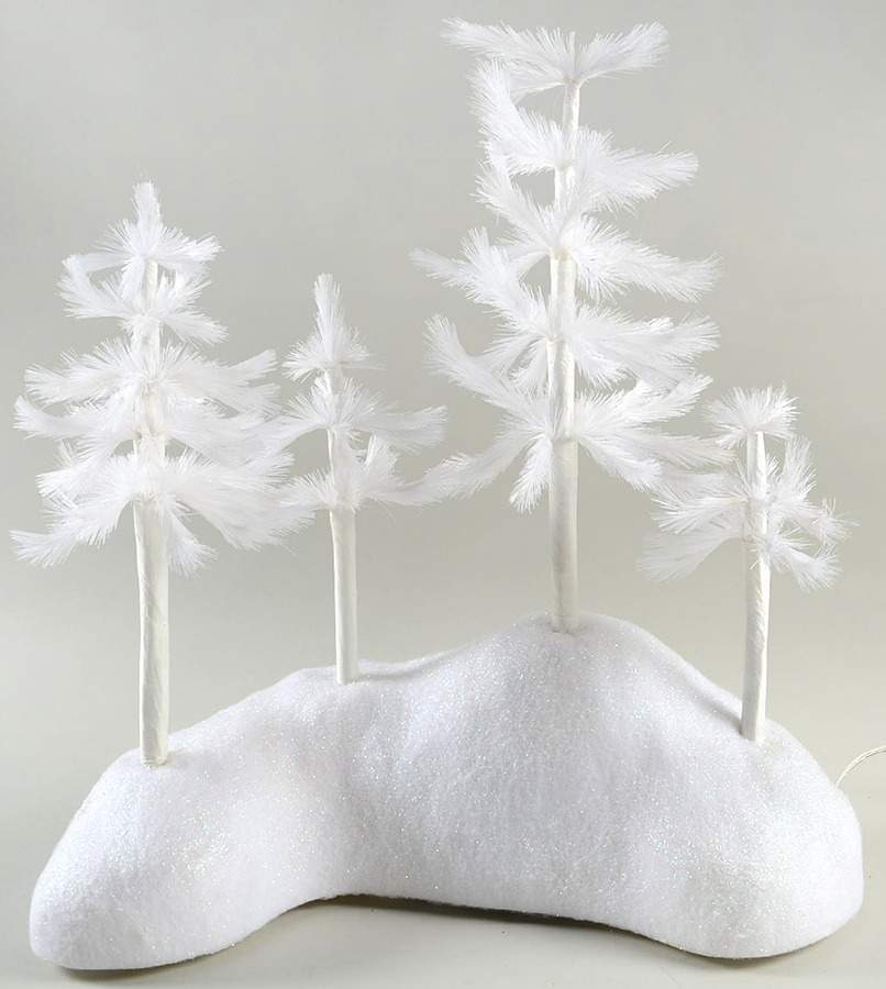 General Village Tree Accessories Fiber Optic Woods White - No Box by Department 56-1