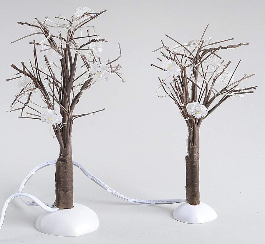 General Village Tree Accessories Winter Flurries Bare Branch Trees - Boxed by Department 56-1