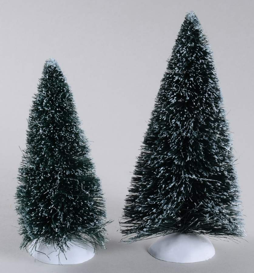 General Village Tree Accessories Bag-O-Frosted Topiaries, Med - Boxed by Department 56-1
