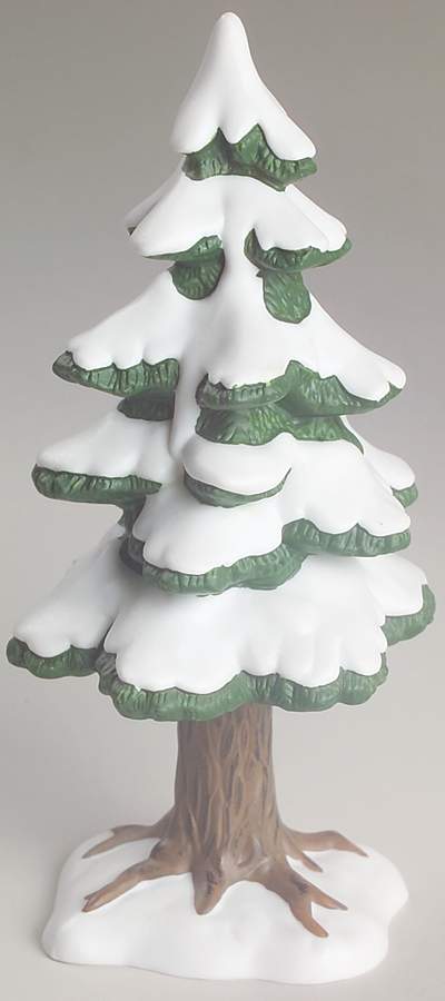 General Village Tree Accessories Village Porcelain Pine Small - No Box by Department 56-1