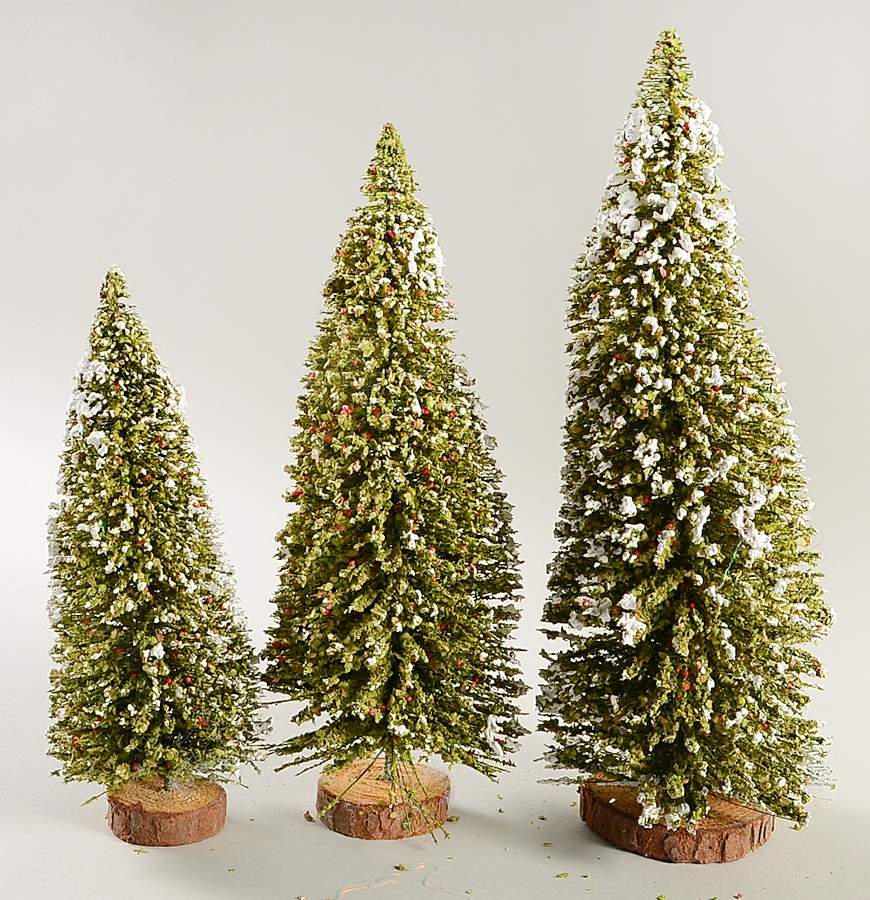 General Village Tree Accessories Cedar Pine Forest-Set Of 3 - Boxed by Department 56-1