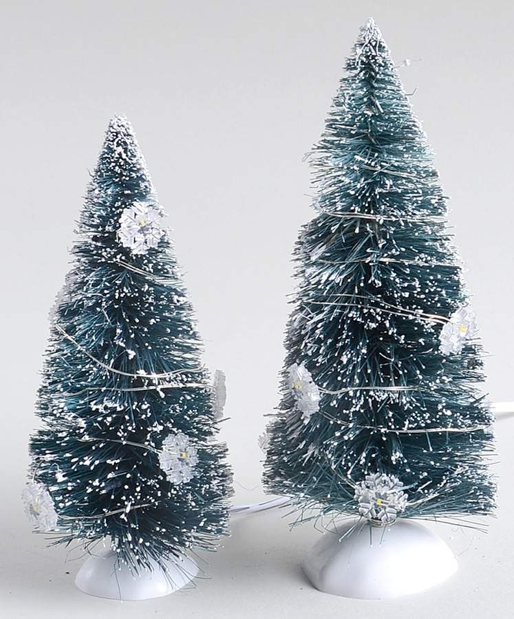 General Village Tree Accessories Winter Flurries Sisal Trees - Boxed by Department 56-1