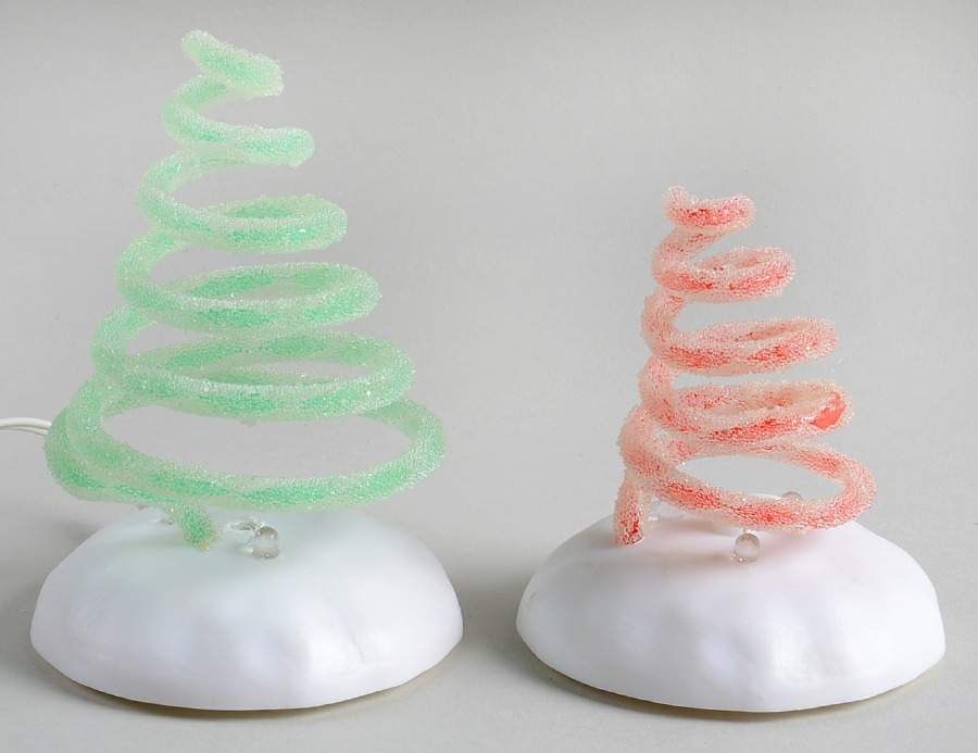 General Village Tree Accessories Lit Spiral Trees-Set Of 2 - Boxed by Department 56-1