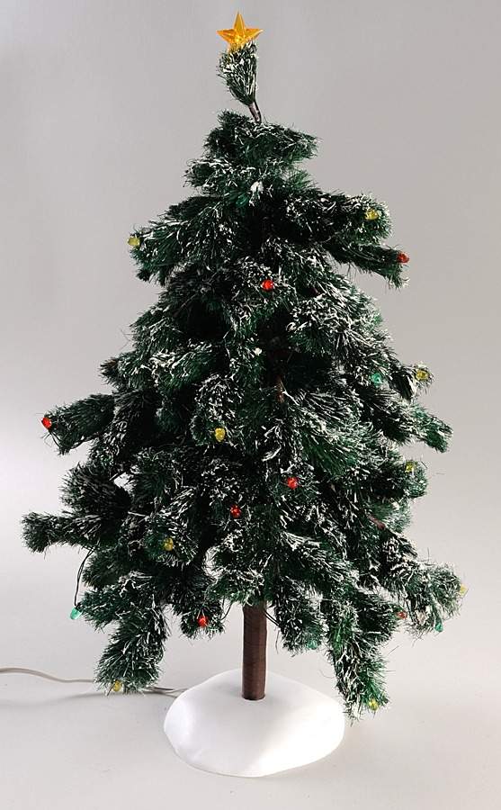 General Village Tree Accessories Lighted Christmas Tree - Boxed by Department 56-1
