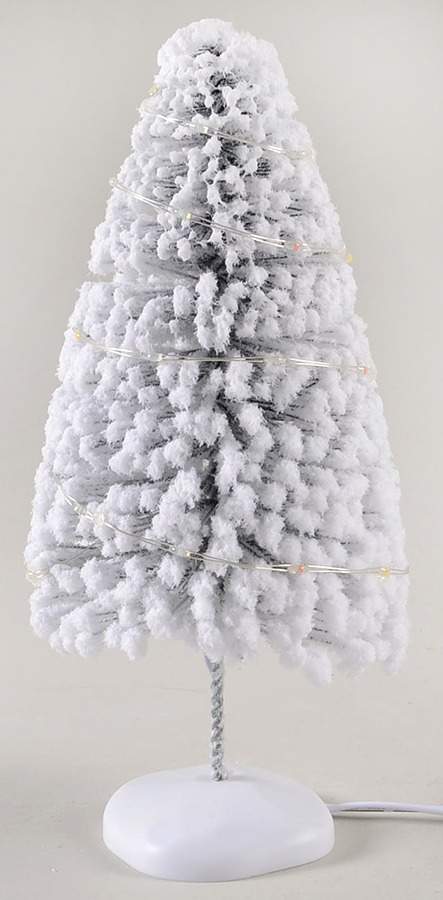 General Village Tree Accessories Lit Snow Laden Sisal, Medium - No Box by Department 56-1