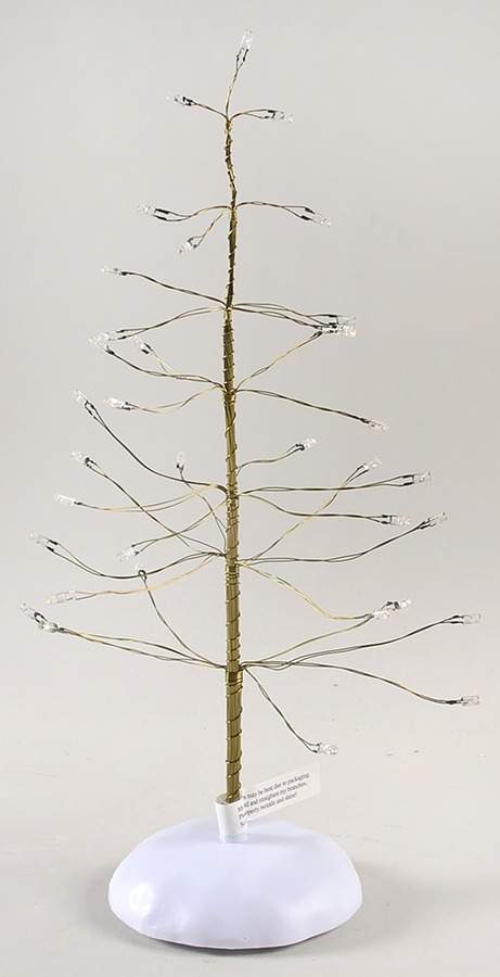 General Village Tree Accessories Winter Brite Tree White - No Box by Department 56-1