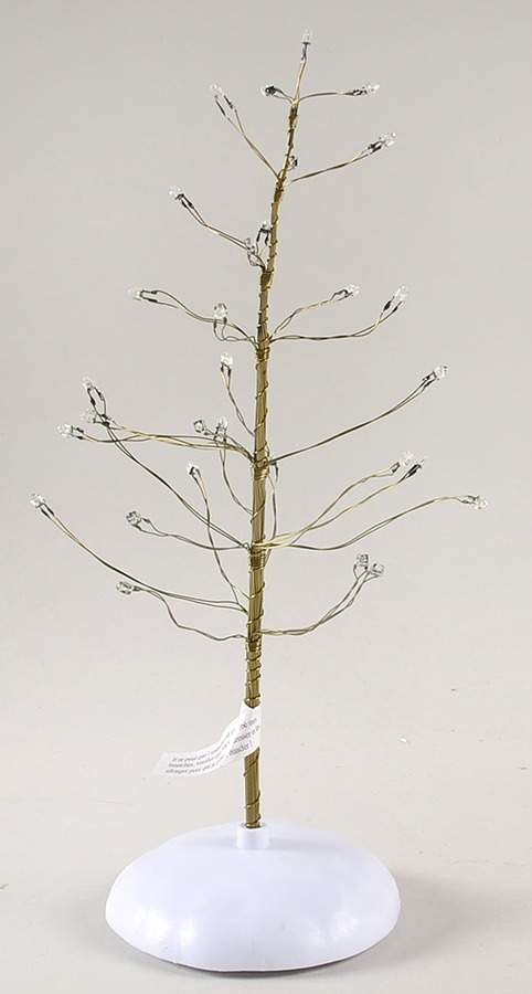 General Village Tree Accessories Twinkle Brite Tree Red - Boxed by Department 56-1